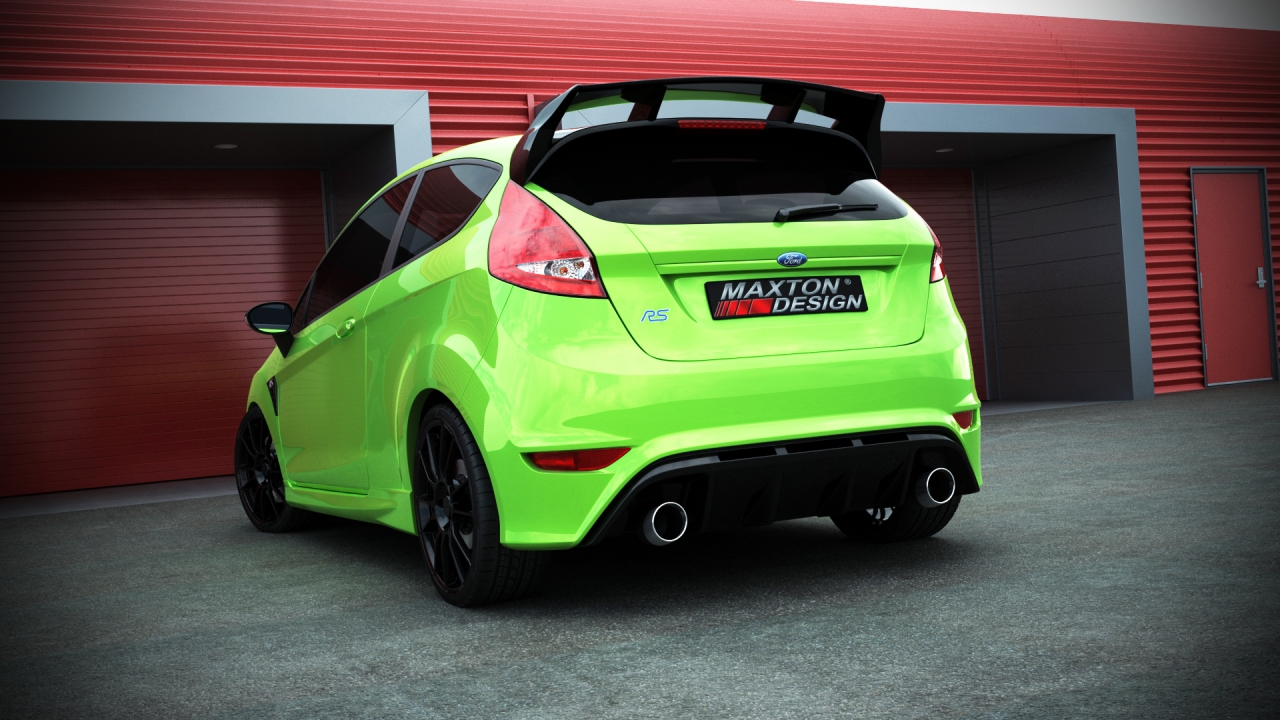 Ford Fiesta Mk7 Rearbumper Focus RS Look